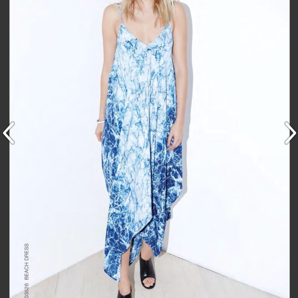 GORGEOUS Fifteen Twenty blue handkerchief dress!